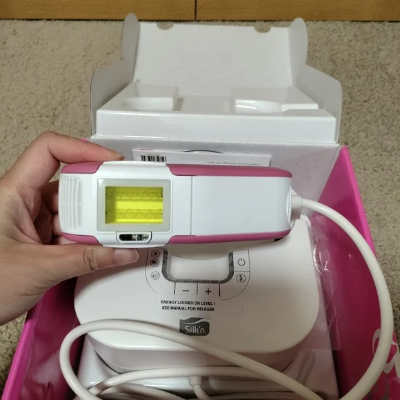 Silk'n SensEpil XL Hair Removal‎ Device Pink Open Box